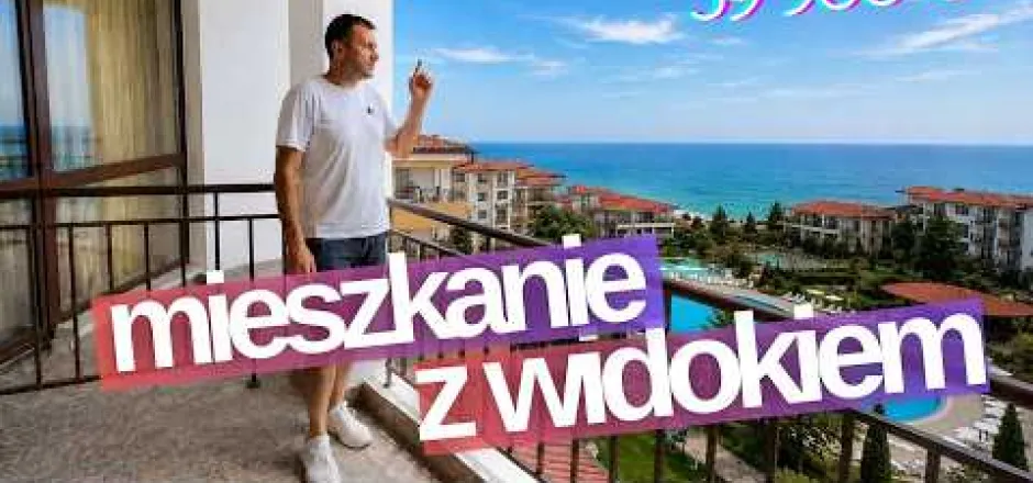 Preview image for the video "Dwupokojowe mieszkanie z widokiem na morze w Bułgarii".